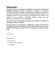 ano ang mga datos|Datos .